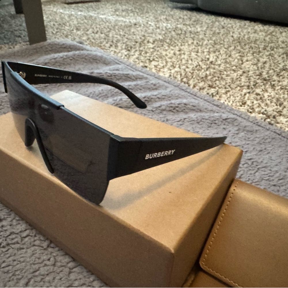 Burberry Glossy Black Sunglasses